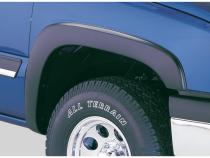 Black OE Style Smooth Finish 4-Piece Fender Flare Set For 1999-2007 Chevrolet Silverado/GMC Sierra (Check Application Guide) Bushwacker
