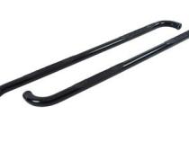 4000 Series SideSteps With Mounting Bracket Kit Powder Coat Black 1995-2002 Dodge Ram 1500/2500/3500 Go Rhino