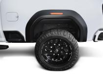 Black Extendafender Style Smooth Finish 4-Piece Fender Flare Set For 2020-2026 GMC Sierra 2500 Hd/3500 Hd Bushwacker
