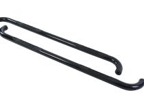 4000 Series SideSteps With Mounting Bracket Kit Powder Coat Black 2010-2026 Dodge Ram 2500/3500 Go Rhino