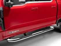 4000 Series SideSteps With Mounting Bracket Kit Polished SS 2015-2026 Ford F-150 2017-2025 Ford F-250/F-350 Go Rhino