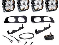 Squadron 2.0 Pro Dual Fog Pocket Light Kit Ford 2023-26 F-250/350 Super Duty Upfitter Baja Designs