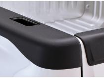 Smoothback Ultimate Bedrail Caps For 2007-2013 Sierra 1500 2007-2014 Sierra 2500 Hd/3500 Hd Fits 78.7 Inch Bed W/Stake Holes Bushwacker