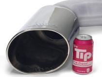 Monster Exhaust System 5-inch Single Exit Chrome Tip 17-26 Ford F250/F350/F450 6.7L Banks Power