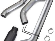Monster Exhaust System for 19-24 Ram 2500/3500 6.7L Cummins Crew Cab Long Bed (SRW) Cerakote Black Tip Banks Power