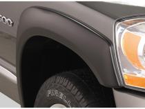 Black OE Style Smooth Finish 4-Piece Fender Flare Set For 2002-2005 Dodge Ram 1500 2003-2005 Ram 2500, 3500 (Excludes Dually) Bushwacker