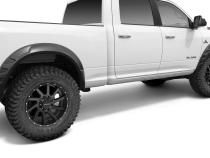 Drt Style Fender Flares Front And Rear For 19-26 Ram 2500/3500 Bushwacker