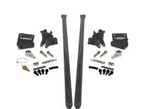 2011-2019 Silverado/Sierra 2500/3500 70 Inch Bolt On Traction Bars 4 Inch Axle Diameter Kingsport Grey