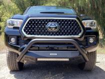 RC4 LR Light Ready Bull Bar with Mounting Brackets Kit Textured Black 2016-2023 Toyota Tacoma Go Rhino