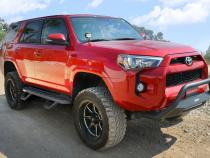 RC4 LR with Mounting Brackets &amp;amp; 20 Inch Light Bar Textured Black 2016-2024 Toyota 4Runner Go Rhino