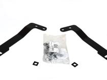 RC2 LR Bull Bar with Mounting Brackets &amp;amp; 20 Inch Light Bar Opening Textured Black 2007-2018 Silverado/Sierra 2500 HD/3500 HD Go Rhino