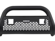 RC2 LR Bull Bar with Two 3 Inch Light Openings Frame Only Textured Black 1997-2025 Ford F-150 2003-2006 Silverado 1500/2500 2003-2006 Silverado/Sierra 2500 HD Go Rhino