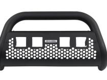 RC2 LR Bull Bar with Four 3 Inch Cube Light Openings Frame Only Textured Black 1999-2022 Ford F-250/F-350 2002-2024 Dodge Ram 1500/2500/3500 Go Rhino