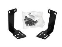RC2 Bull Bar with Mounting Brackets and 20 Inch Single Row Hole Kit Textured Black 2002-2005 Dodge Ram 1500/2500/3500 Go Rhino