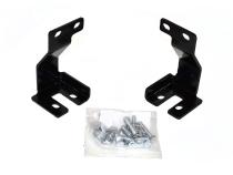 RC2 LR Bull Bar with Mounting Brackets &amp;amp; 20 Inch Light Bar Textured Black 2010-2018 Dodge Ram 2500/3500 Go Rhino