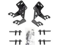 RC4LR &amp;amp; RC3 LR Mounting Brackets Only Textured Black 2011-2016 Ford F-250/F-350 Go Rhino