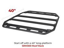 SRM300 Universal Center Rack Extention Textured Black Go Rhino