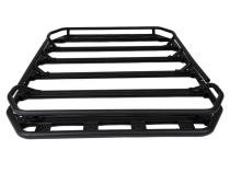 SRM300 60 Inch Long Flat Platform Rack With Trail Rail Kit Textured Black Go Rhino
