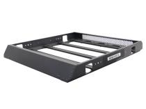 SRM400 68 Inch Fabricated Customizable Steel Basket Roof Rack Textured Black Go Rhino