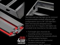 SRM400 68 Inch Fabricated Customizable Steel Basket Roof Rack Textured Black Go Rhino