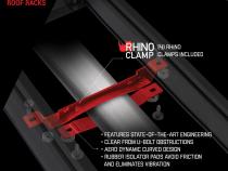 SRM500 Side Rail Kit for 55 Inch Long Rack Textured Black Go Rhino