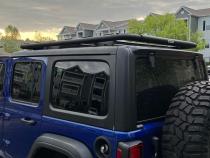 SRM500 65 Inch Flat Platform Roof Rack Textured Black Go Rhino