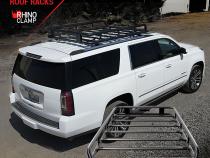 SRM600 75 Inch Tubular Basket Style Roof Rack Textured Black Go Rhino