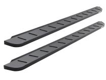 RB10 Running Boards With Mounting Brackets &amp;amp; 2 Pairs of Drop Steps Kit Textured Black 1999-2016 Ford F-250/F-350 Extended Cab Go Rhino