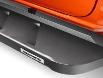RB10 Running Boards With Mounting Brackets Textured Black 1999-2016 Ford F-250/F-350 Extended Cab Go Rhino