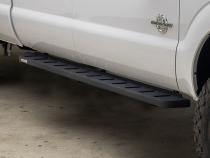 RB10 Running Boards With Mounting Brackets Textured Black 1999-2016 Ford F-250/F-350 Go Rhino