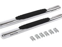 4 Inch OE Xtreme Series SideSteps Boards Only Polished Stainless Steel 1999-2026 Ford F-250/F-350 2002-2008 Dodge Ram 1500/2500/3500 Go Rhino