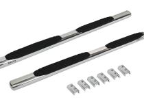 4 Inch OE Xtreme Series SideSteps Boards Only Polished Stainless Steel 2011-2014 Dodge Durango 2011-2021 Jeep Grand Cherokee 2013-2018 Toyota RAV4 2021-2024 Ford Bronco Go Rhino