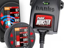 PedalMonster Throttle Sensitivity Booster, Standalone and iDash Kits for 07-19 Ram 2500/3500 11-20 Ford F-Series 6.7L Banks Power