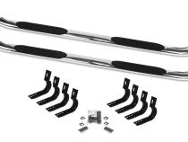 415 Series SideSteps (Cab Length) with Welded End Caps (Gas Only) 2014-2018 Silverado/Sierra 1500/2500 HD Go Rhino