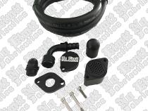 6.7 Crank Case Vent Re-Route w/Baffle 11-Pres Ford Super Duty Power Stroke No Limit Fabrication