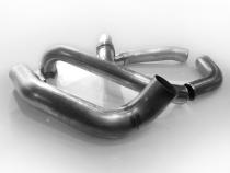 No Limit 6.7 Polished Stainless Intake Piping Kit 17-20 Ford 6.7 Powerstroke F250/350/450/550