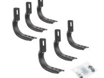 OE Xtreme Side Steps Mounting Brackets Only Textured Black 2001-2006 Silverado/Sierra 1500 HD 2001-2014 Silverado/Sierra 2500 HD/3500 HD Go Rhino
