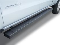 6 Inch OE Xtreme II SideSteps With Mounting Bracket Kit Textured Black 2007-2018 Silverado/Sierra 1500 2015-2018 Silverado/Sierra 2500 HD/3500 HD Go Rhino