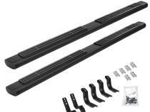6 Inch OE Xtreme SideSteps With Mounting Bracket Kit Polished Stainless Steel 2001-2006 Silverado/Sierra 1500 HD 2001-2014 Silverado/Sierra 2500 HD/3500 HD Go Rhino