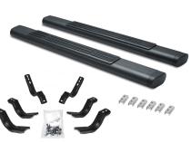 6 Inch OE Xtreme SideSteps With Mounting Bracket Kit Textured Black 2009-2025 Dodge Ram 150/2500/3500 Go Rhino