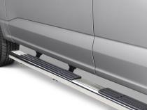6 Inch OE Xtreme SideSteps With Mounting Bracket Kit Polished Stainless Steel 2015-2026 Ford F-150/ F-250/F-350 Crew Cab Go Rhino