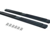 6 Inch OE Xtreme SideSteps With Mounting Bracket Kit Textured Black 2015-2026 Ford F-150/ F-250/F-350 Crew CabGo Rhino