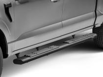 6 Inch OE Xtreme SideSteps With Mounting Bracket Kit Textured Black 2015-2026 Ford F-150/ F-250/F-350 Crew CabGo Rhino