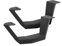 RB20 Running Boards With Mounting Brackets &amp;amp; 2 Pairs of Drop Steps Kit Textured Black 2019-2026 Sierra 1500 2020-2026 Sierra 2500/3500 HD Go Rhino