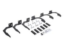 V Series V3, RB30 and RB Slim Side Steps Mounting Brackets Only Textured Black 2009-2026 Dodge Ram 1500 Go Rhino