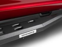 RB10 Slim Line Running Boards With Mounting Brackets Angled Textured Black 2015-2026 Ford F-150/ F-250/F-350 Go Rhino