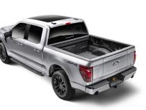 RB30 Slim Line Running Boards with Mounting Bracket Kit Textured Black 2015-2025 Ford F-150/ F-250/F-350 Go Rhino