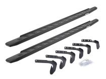 RB30 Running Boards with Mounting Bracket Kit Textured Black 1999-2016 Ford F-250/F-350 Extended Cab Go Rhino
