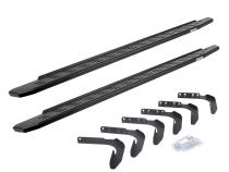 RB30 Running Boards with Mounting Bracket Kit Textured Black 1999-2016 Ford F-250/F-350 Go Rhino