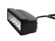 Go Rhino Blackout Series Lights Pair of Sixline LED Spot Light Kit Black Go Rhino
